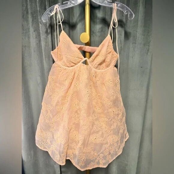 For Love & Lemons x Free People NWT Frances Mini Dress M ($310) - Picture 9 of 12